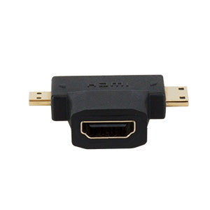 Xtech Micro and Mini HDMI (M) to HDMI (F) Adapter (XTC-333)